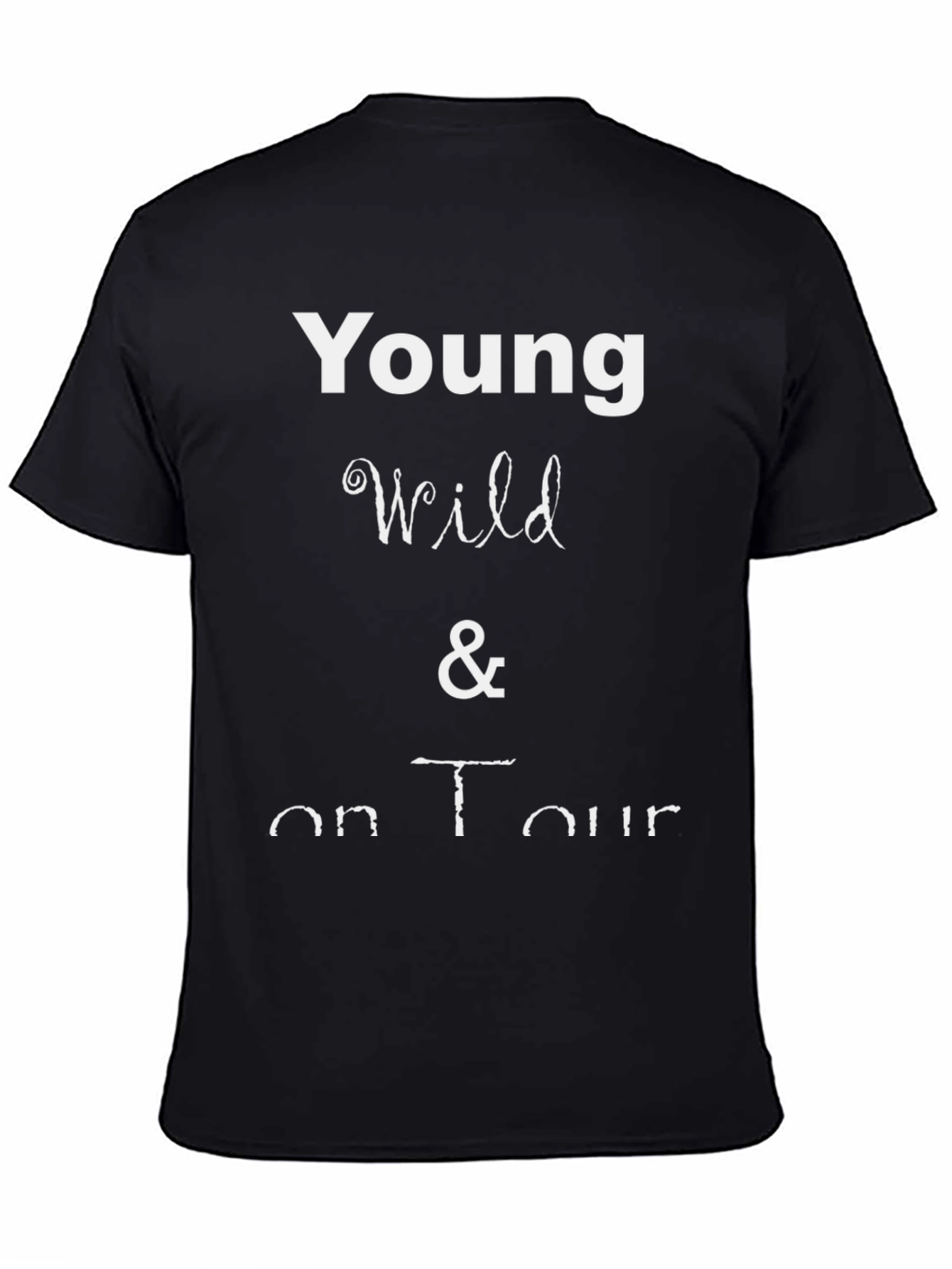 Young Wild & On Tour Graphic T-Shirt