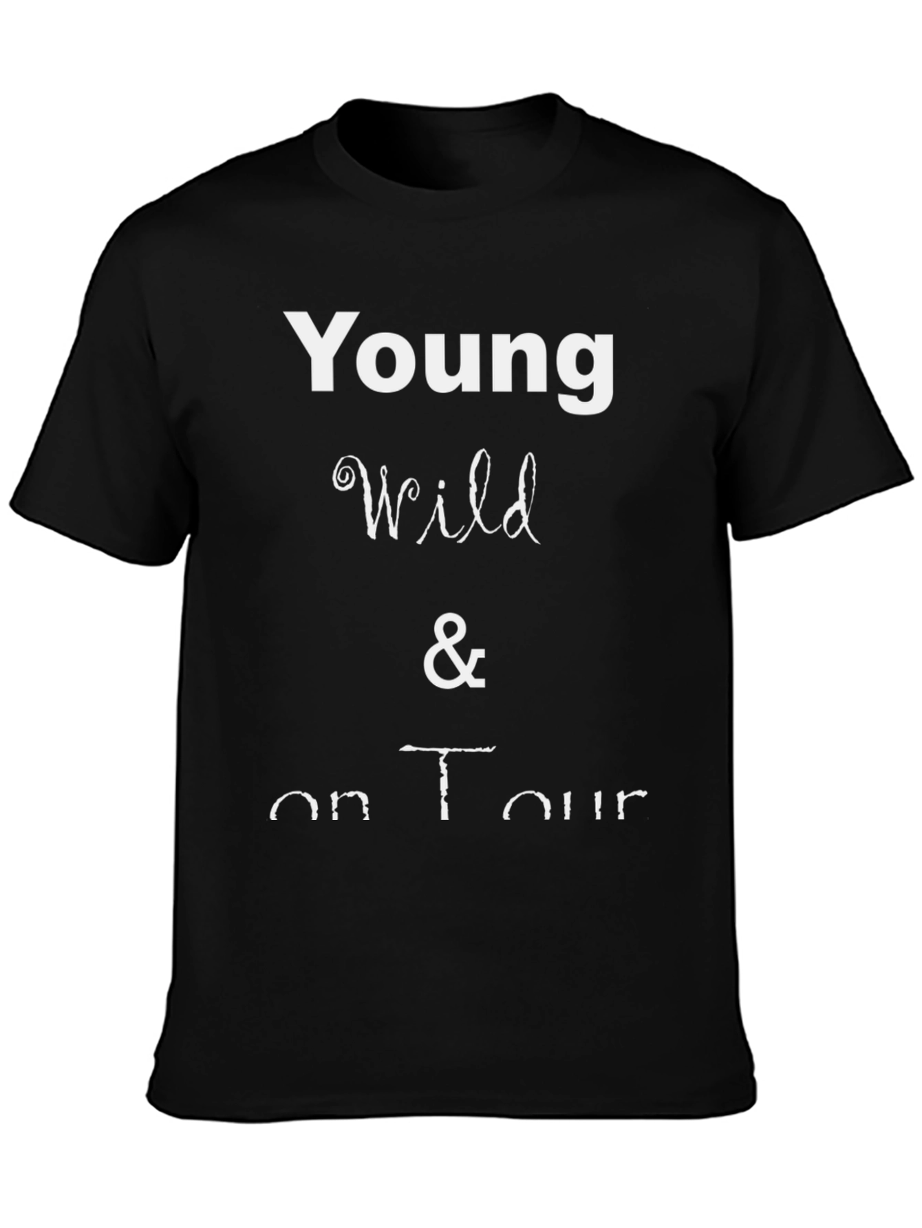 Young Wild & On Tour Graphic T-Shirt