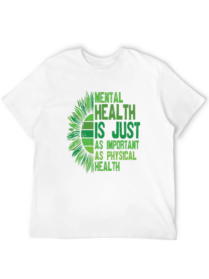 Mental Health Awareness Sunflower Graphic Tee