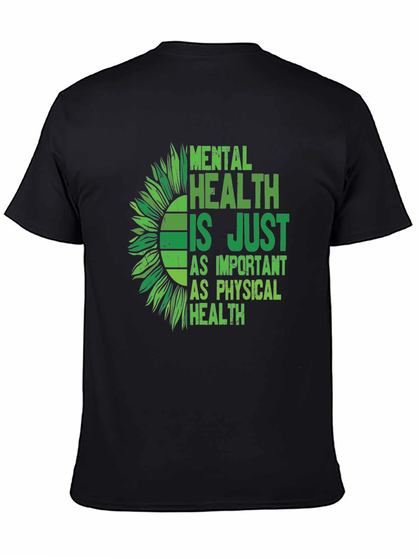 Mental Health Awareness Sunflower Graphic Tee