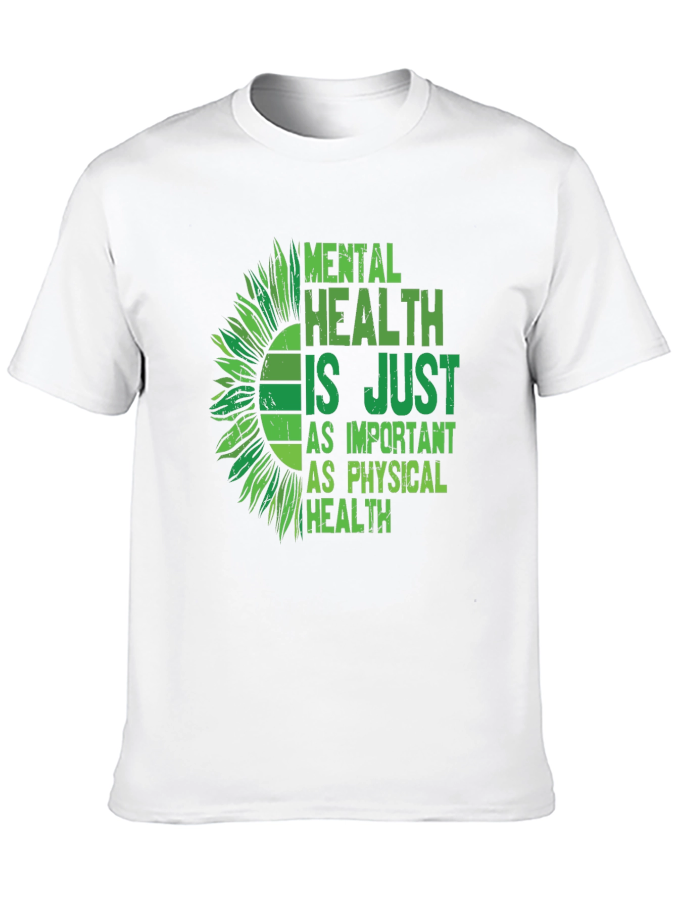 Mental Health Awareness Sunflower Graphic Tee
