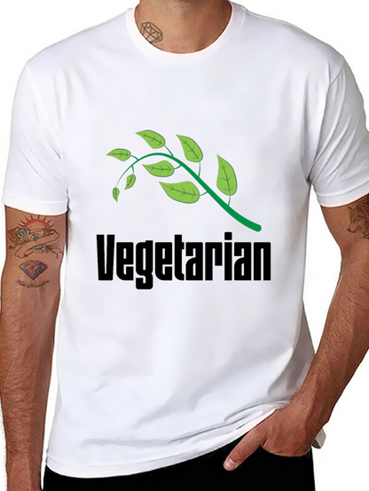 Vegetarian Graphic Tee - Vegan Lifestyle Shirt