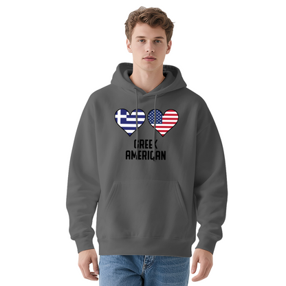 Trendy Hooded Sweatshirt - Inspirational Quote