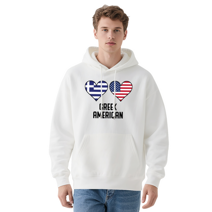 Trendy Hooded Sweatshirt - Inspirational Quote