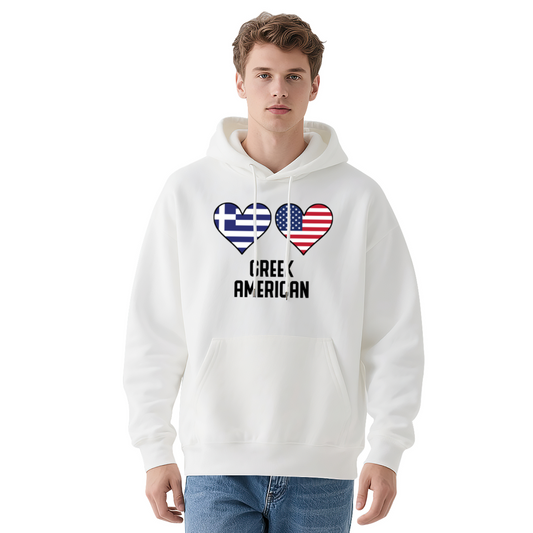 Trendy Hooded Sweatshirt - Inspirational Quote