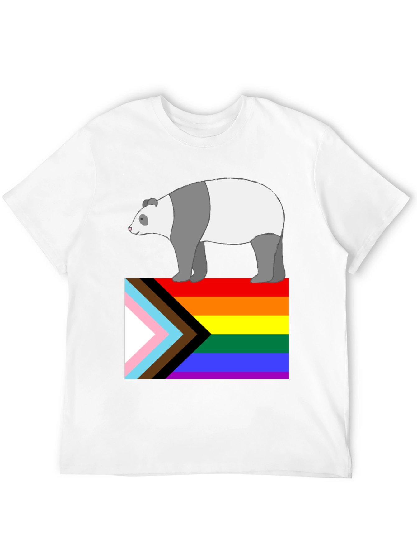 Pride Panda T-Shirt - LGBTQ+ Ally
