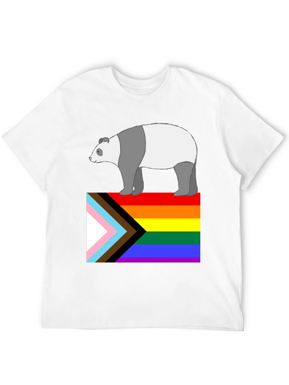 Pride Panda T-Shirt - LGBTQ+ Ally