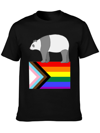 Pride Panda T-Shirt - LGBTQ+ Ally