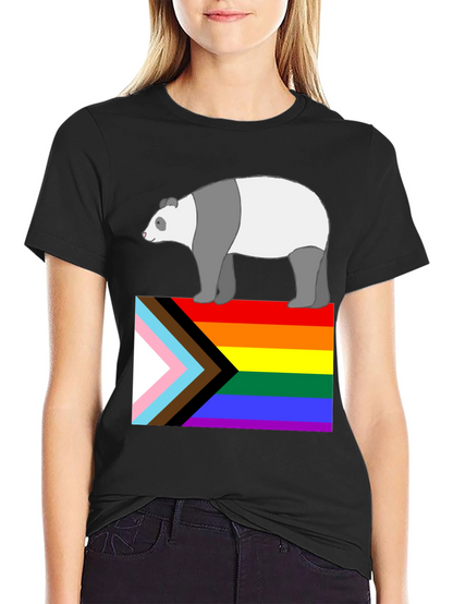 Pride Panda T-Shirt - LGBTQ+ Ally