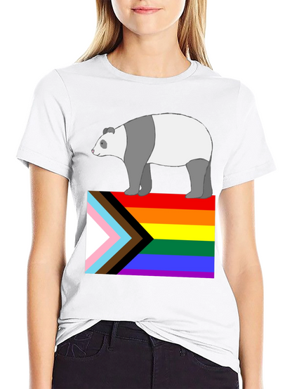 Pride Panda T-Shirt - LGBTQ+ Ally