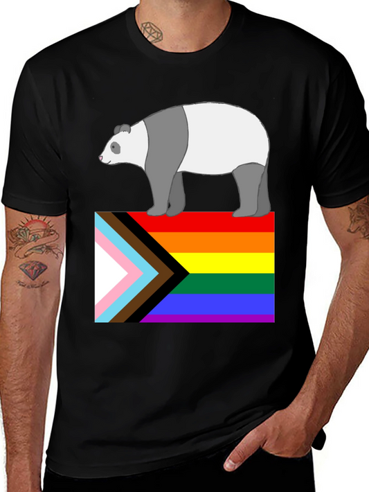 Pride Panda T-Shirt - LGBTQ+ Ally