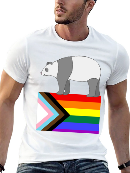 Pride Panda T-Shirt - LGBTQ+ Ally