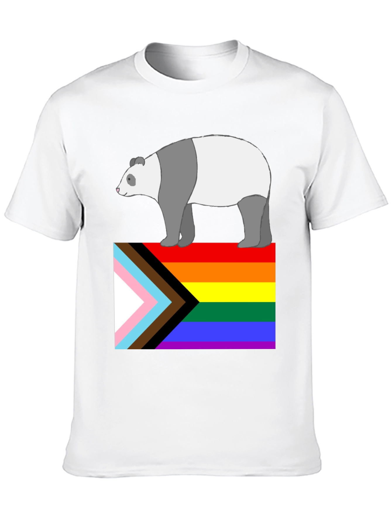 Pride Panda T-Shirt - LGBTQ+ Ally