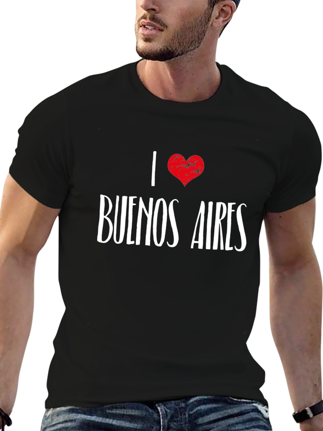 I Love Buenos Aires Black T-Shirt
