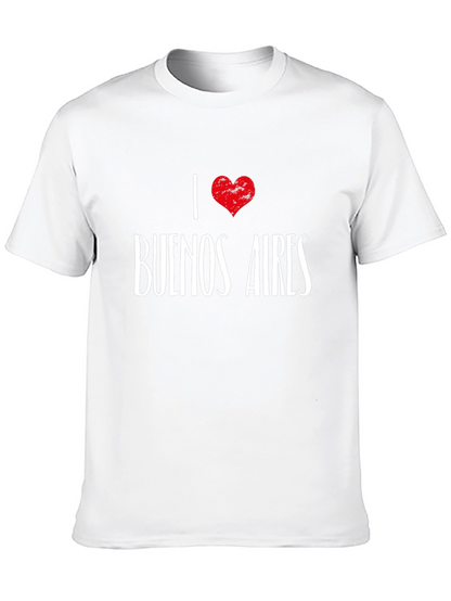 I Love Buenos Aires Black T-Shirt
