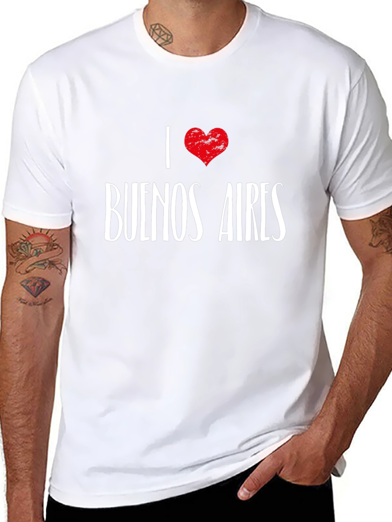 I Love Buenos Aires Black T-Shirt