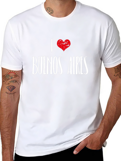 I Love Buenos Aires Black T-Shirt