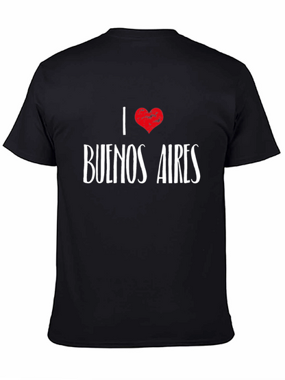 I Love Buenos Aires Black T-Shirt