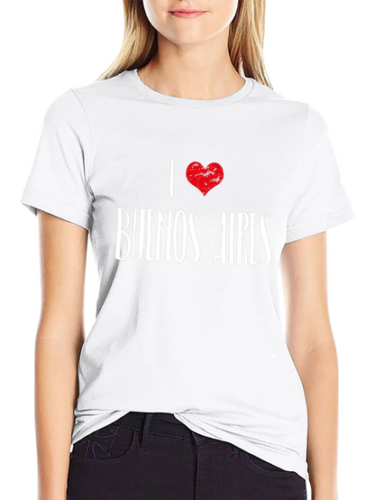 I Love Buenos Aires Black T-Shirt