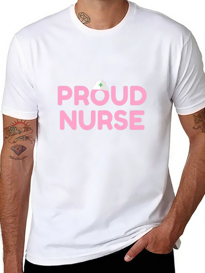 Proud Nurse Graphic Tee - Comfortable Everyday Wear