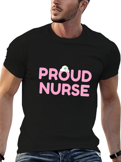 Proud Nurse Graphic Tee - Comfortable Everyday Wear