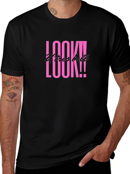 LOOK! Utresbell Black T-Shirt