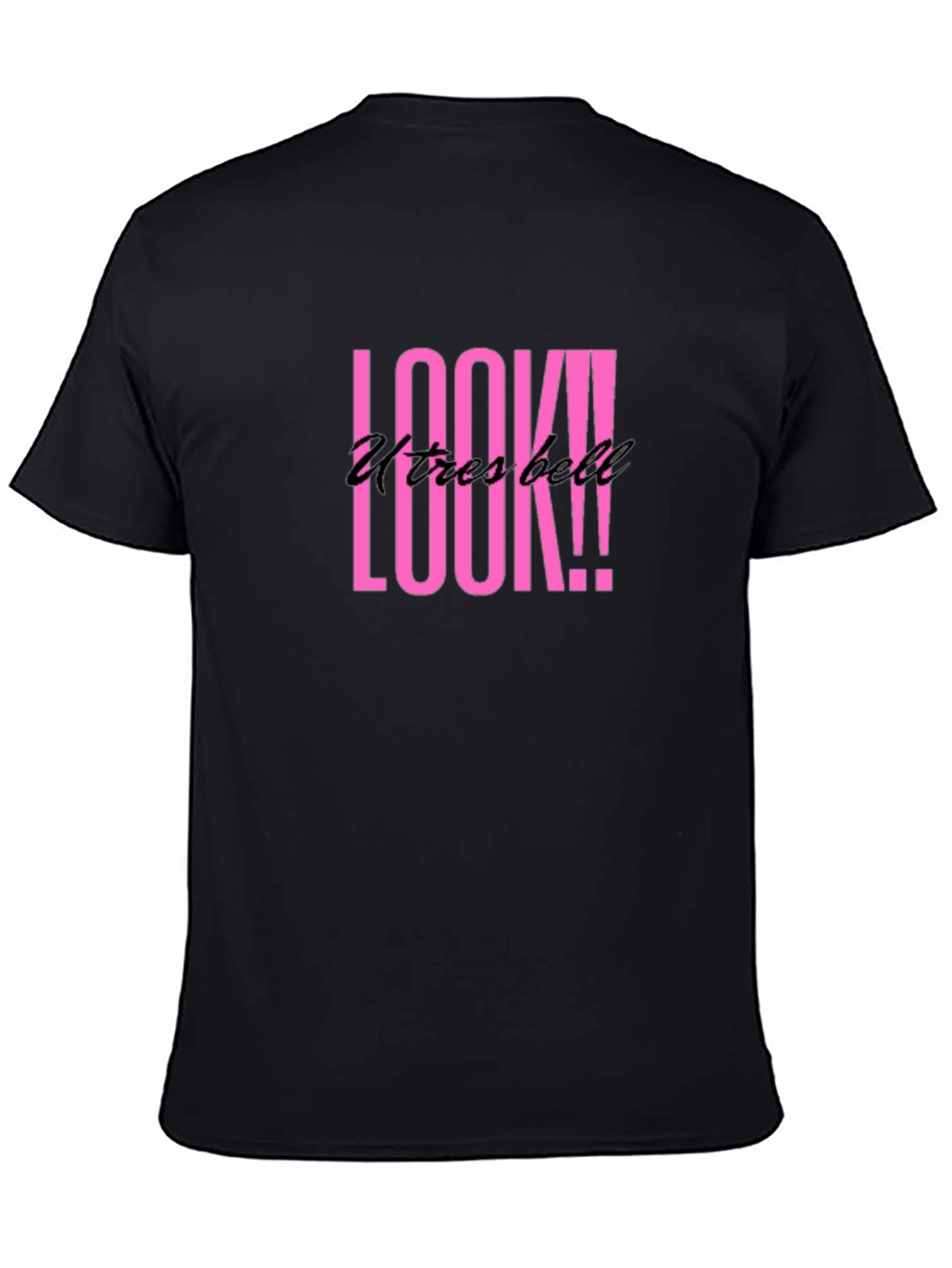 LOOK! Utresbell Black T-Shirt