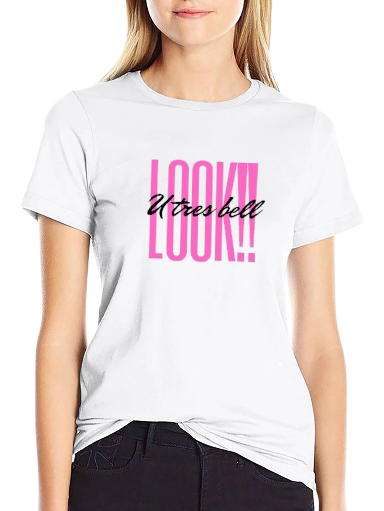 LOOK! Utresbell Black T-Shirt