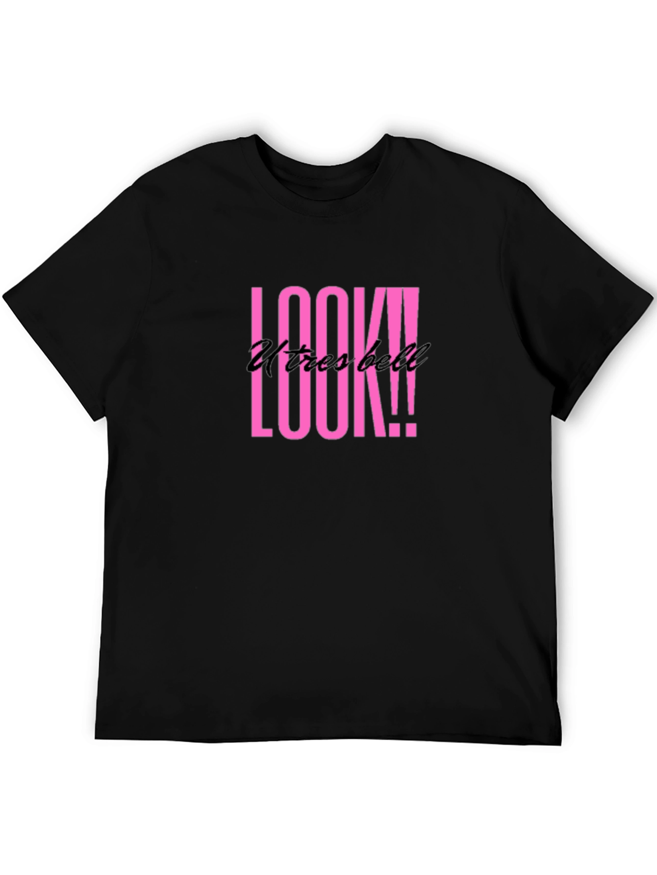LOOK! Utresbell Black T-Shirt