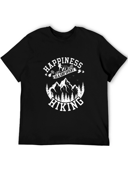 Happiness is Hiking T-Shirt - Outdoor Adventure