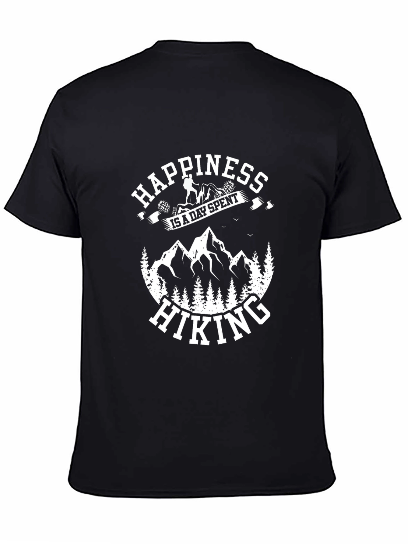 Happiness is Hiking T-Shirt - Outdoor Adventure