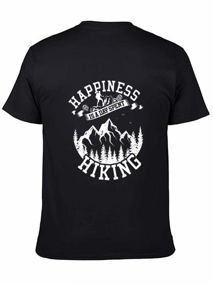 Happiness is Hiking T-Shirt - Outdoor Adventure