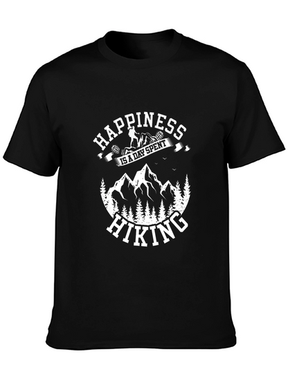 Happiness is Hiking T-Shirt - Outdoor Adventure