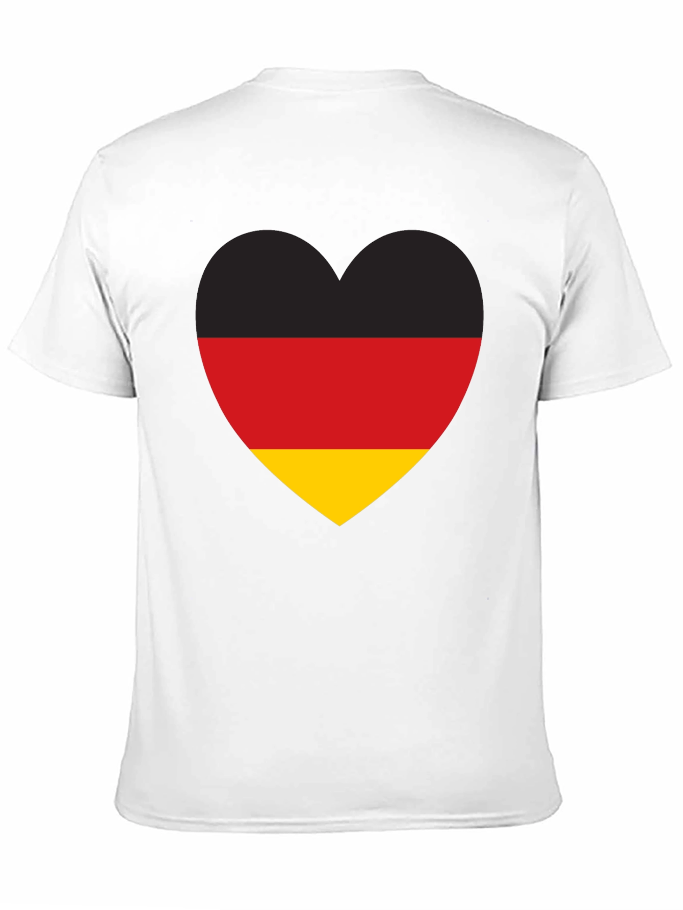 Germany Flag Heart T-Shirt