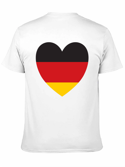 Germany Flag Heart T-Shirt