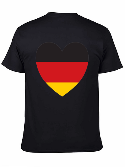 Germany Flag Heart T-Shirt