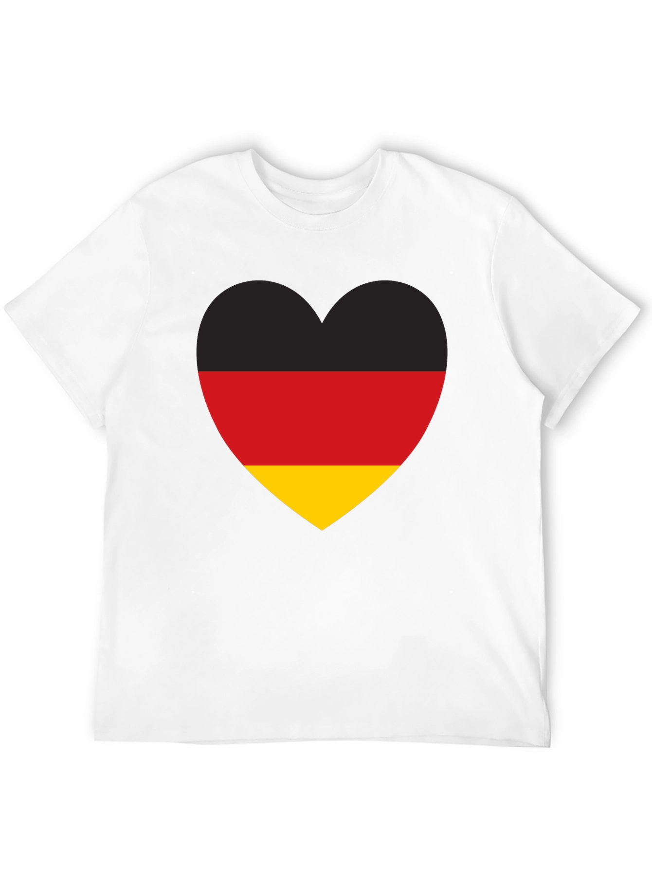 Germany Flag Heart T-Shirt