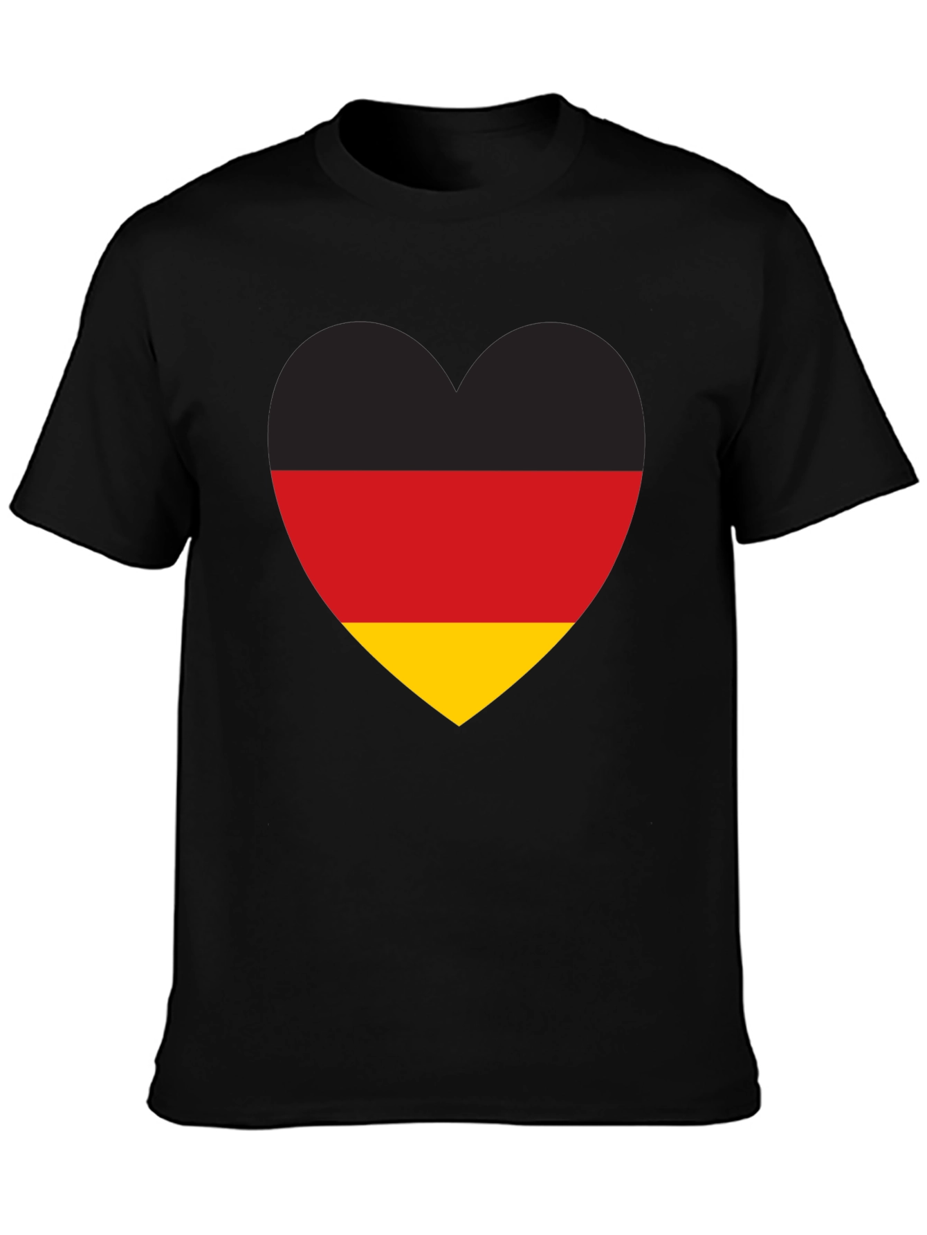 Germany Flag Heart T-Shirt