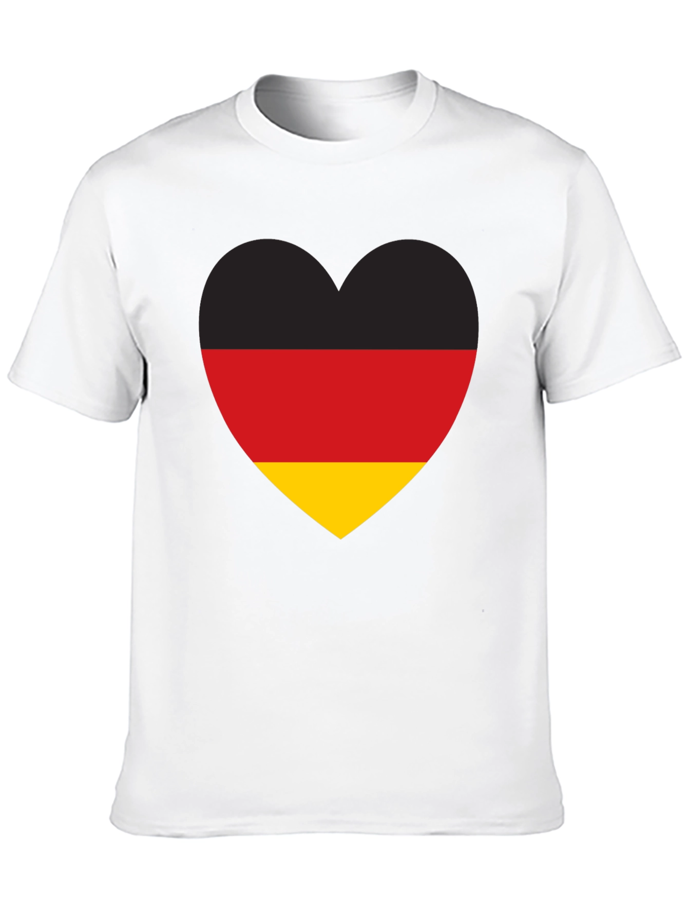 Germany Flag Heart T-Shirt