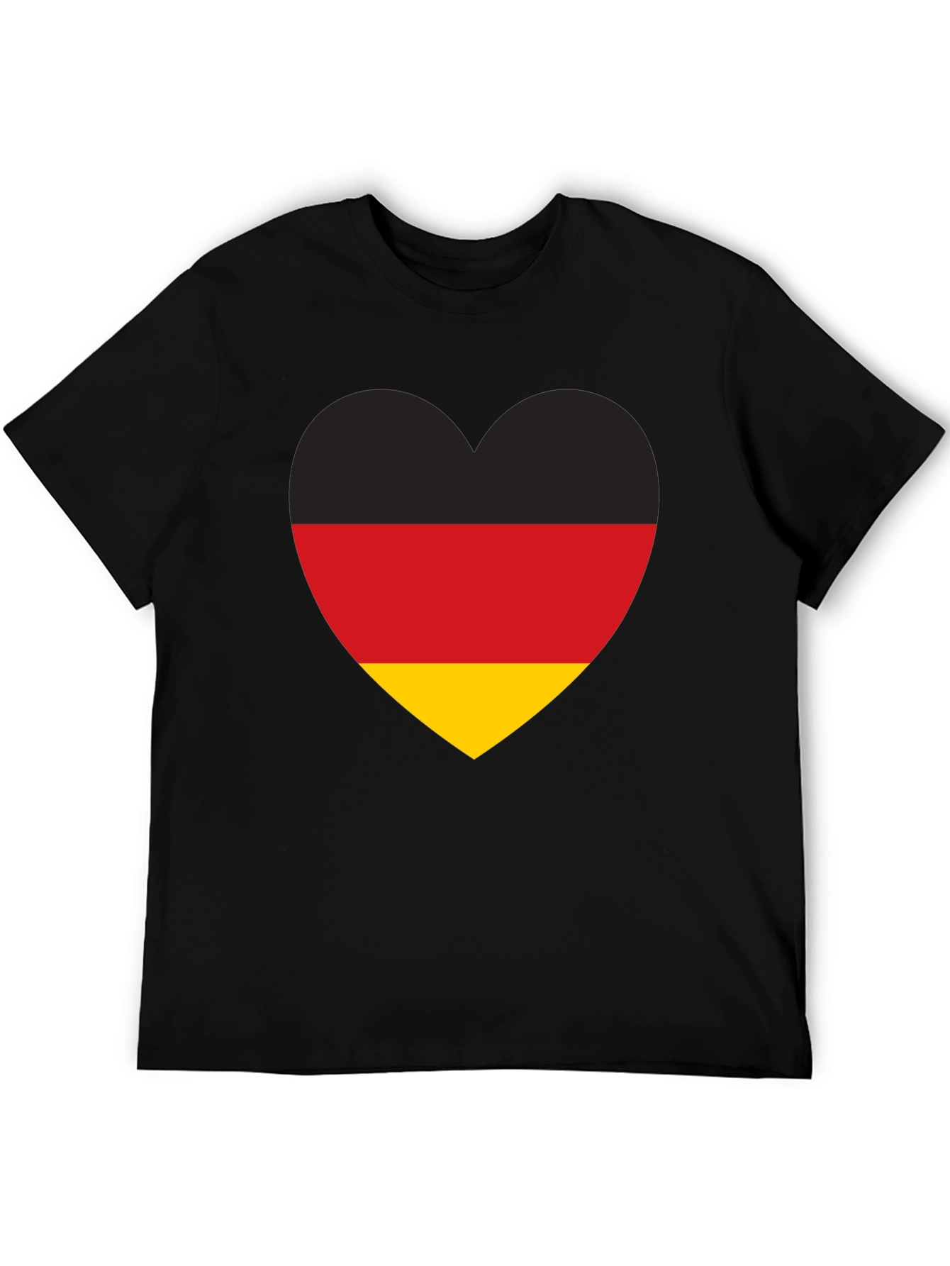 Germany Flag Heart T-Shirt