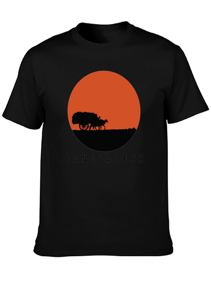Bangladesh Sunset Graphic Tee