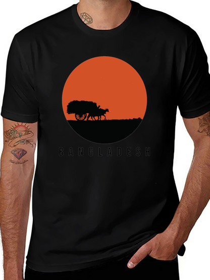 Bangladesh Sunset Graphic Tee