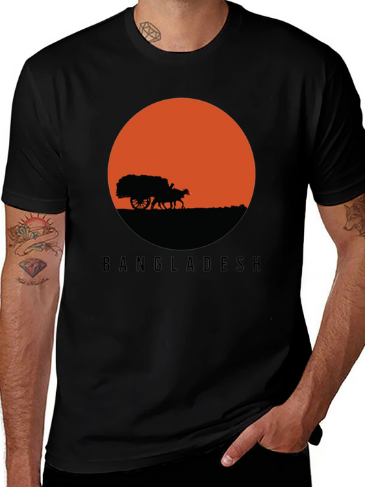 Bangladesh Sunset Graphic Tee