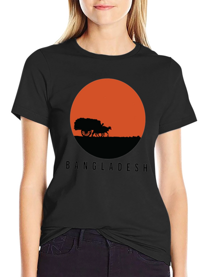 Bangladesh Sunset Graphic Tee