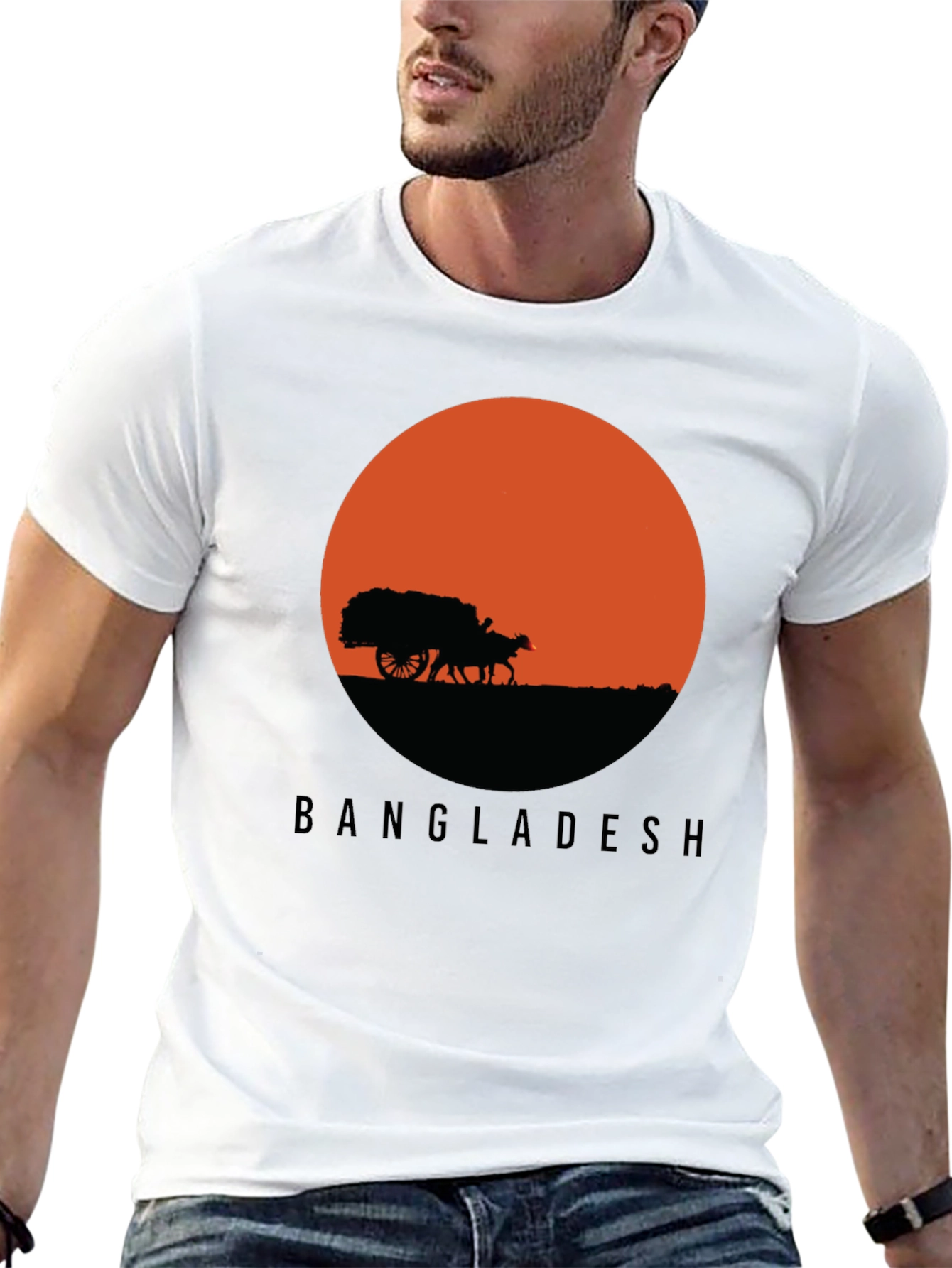 Bangladesh Sunset Graphic Tee
