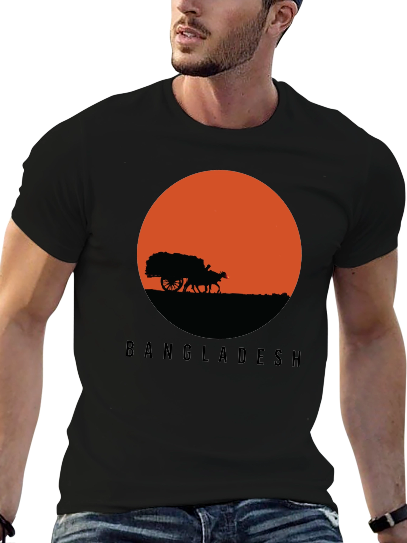 Bangladesh Sunset Graphic Tee