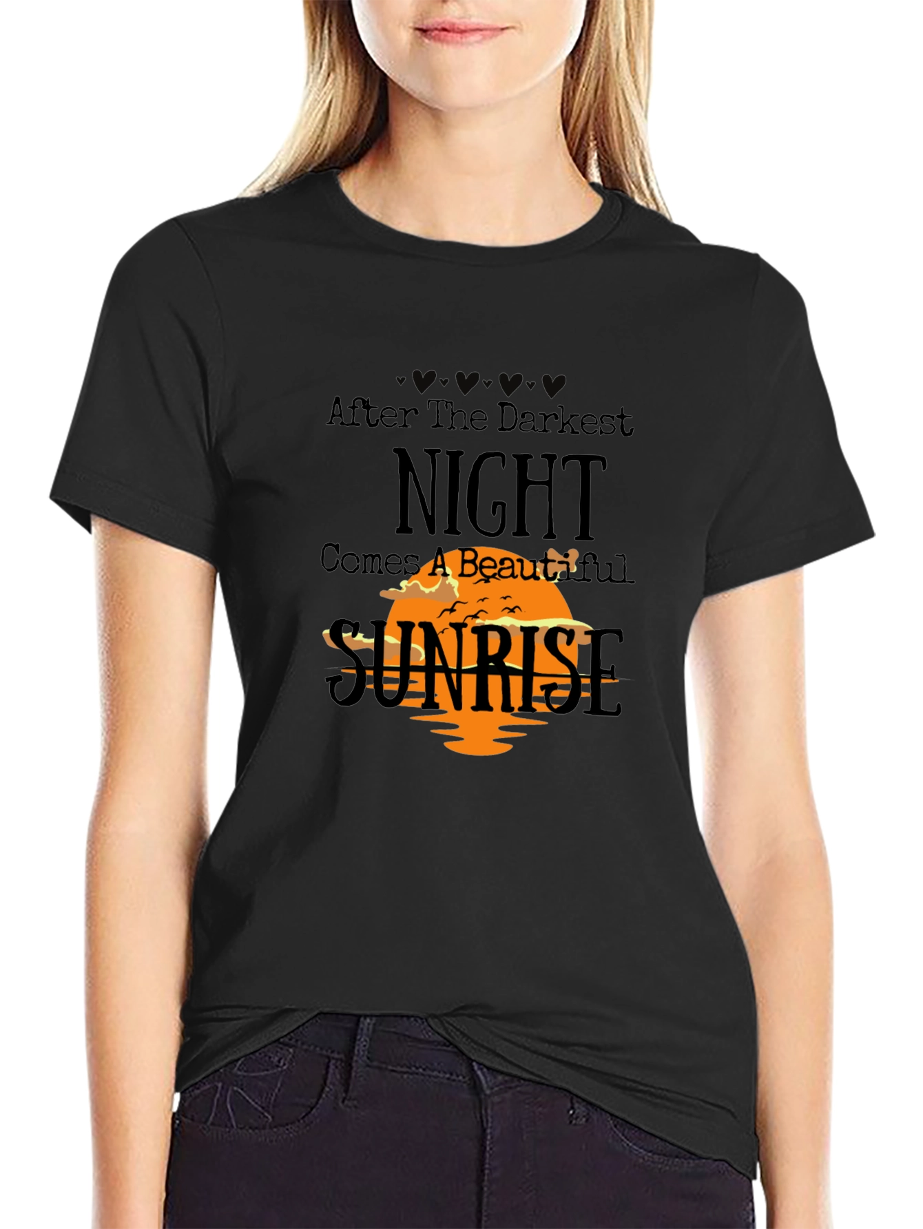 Inspirational Sunrise Graphic T-Shirt