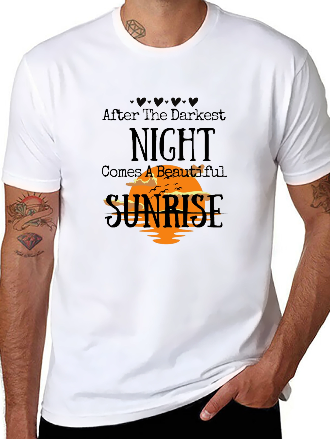 Inspirational Sunrise Graphic T-Shirt