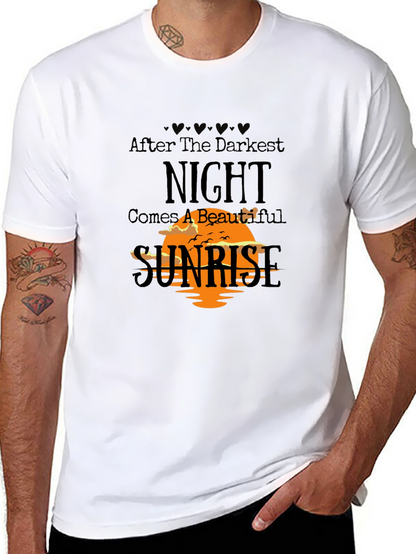 Inspirational Sunrise Graphic T-Shirt