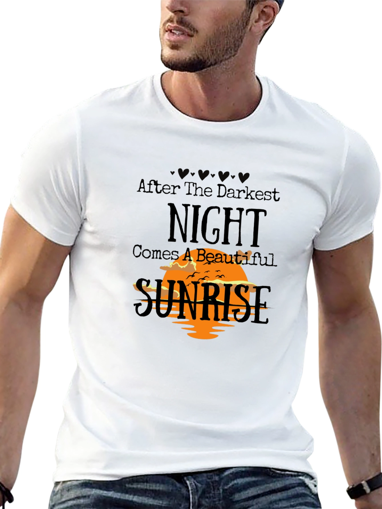 Inspirational Sunrise Graphic T-Shirt